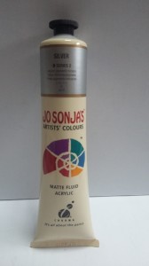 JO SONJAS FARBKA AKRYLOWA DO KAMIENIA silver